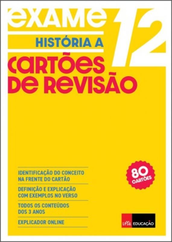 Cartões de Revisão História A 12