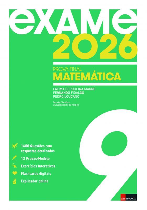 Exame 2026 - Prova Final Matemática 9.º Ano