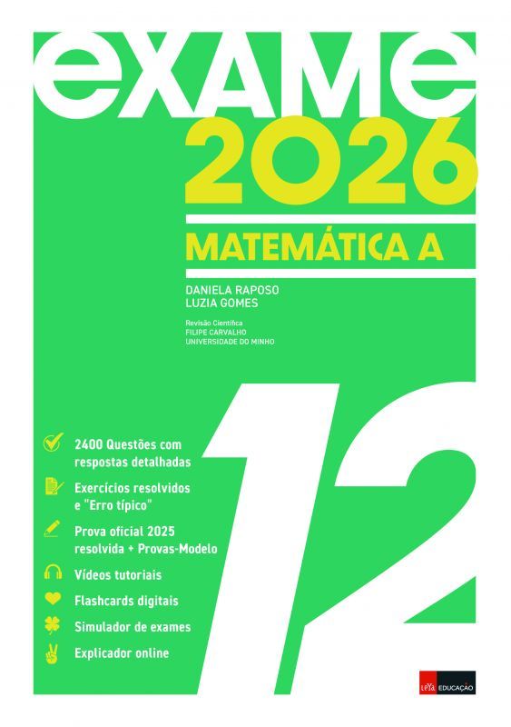 Exame 2026 - Matemática A 12.º Ano