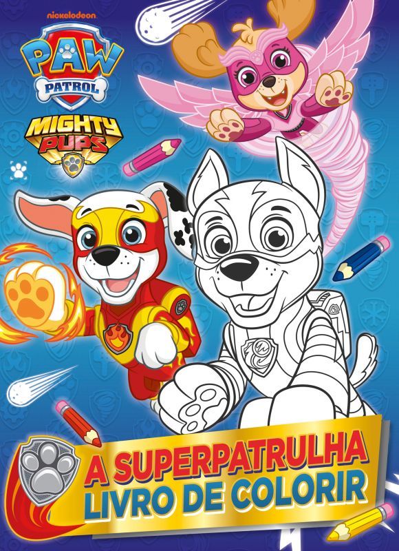A Superpatrulha - Livro de Colorir