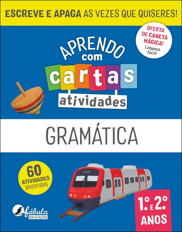 Aprendo com Cartas: Atividades - Gramática 1.º e 2.º Anos