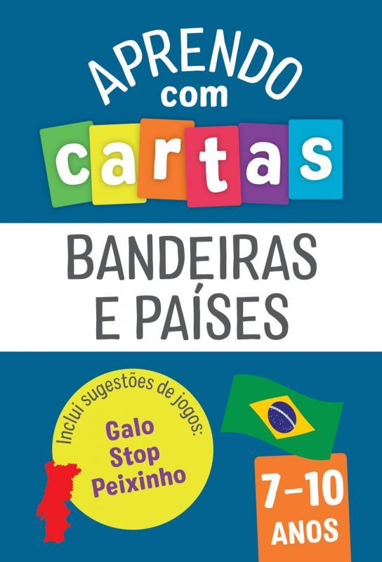 Aprendo com Cartas - Bandeiras e Países