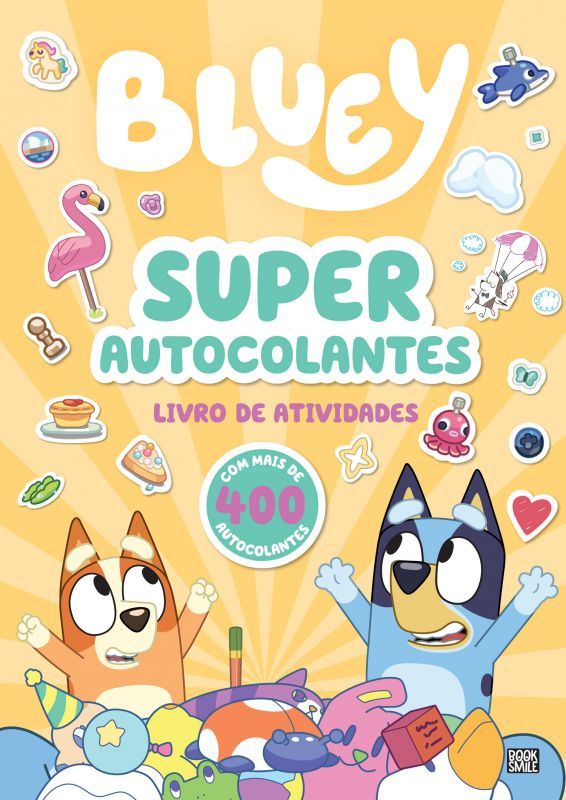 Bluey - Superautocolantes - Livro de Atividades