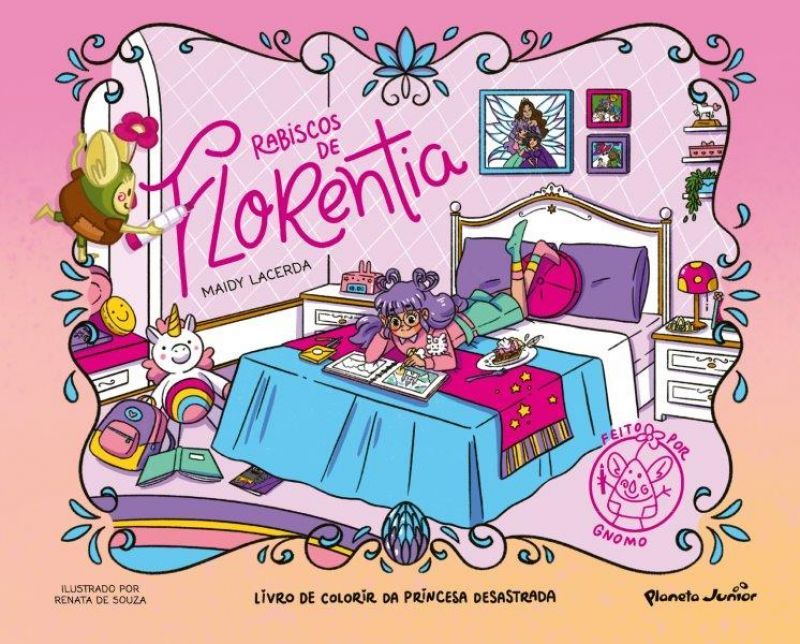 Rabiscos de Florentia - Livro de Colorir