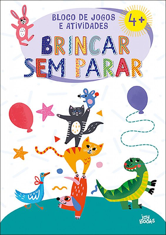 Bloco de Jogos e Atividades - Brincar sem Parar