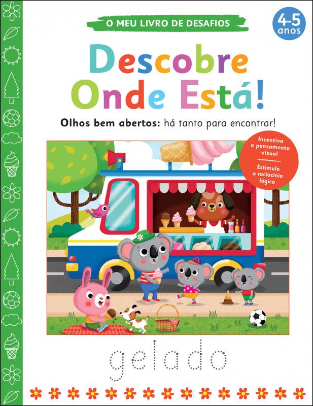 O Meu Livro de Desafios - Descobre Onde Está!