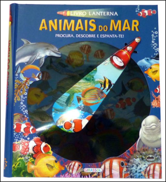 Livro Lanterna - Animais do Mar