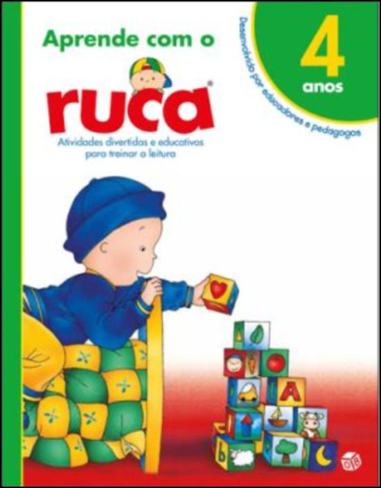 Aprende Com o Ruca 4 Anos - Livro de Atividades