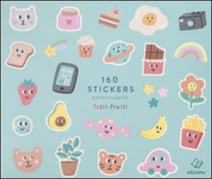 160 Stickers Tutti-Frutti