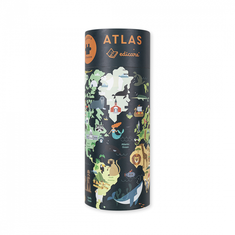 Puzzle Atlas – 200 peças 