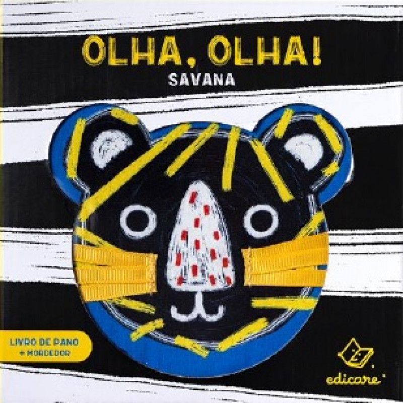 Olha, Olha! Savana - Livro de Pano