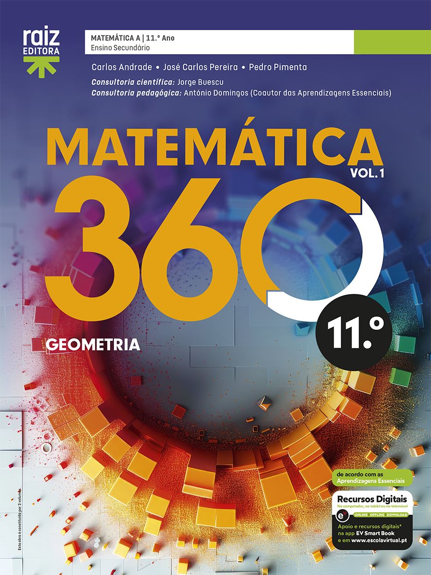 Matemática 360 11 - Matemática A - 11.º Ano