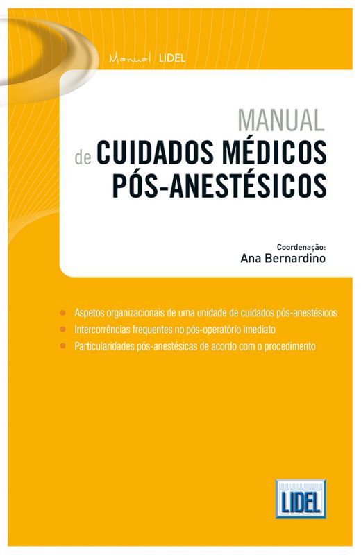 Manual de Cuidados Médicos Pós- Anestésicos