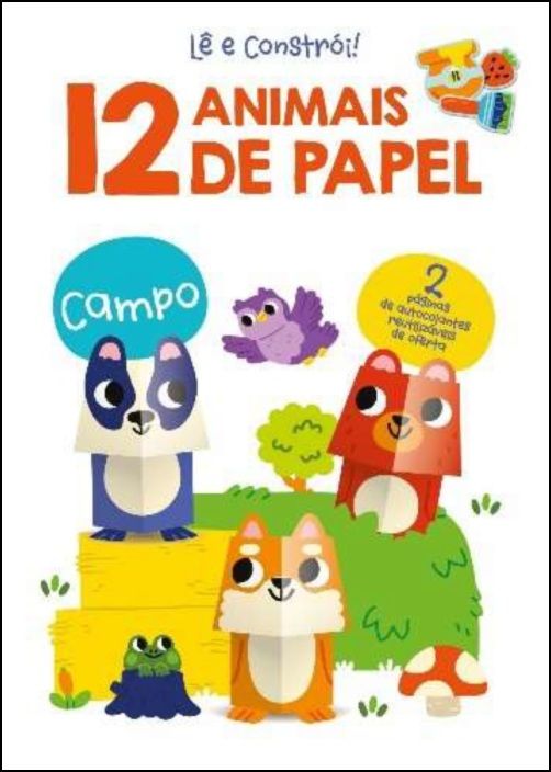 Campo - 12 Animais de Papel