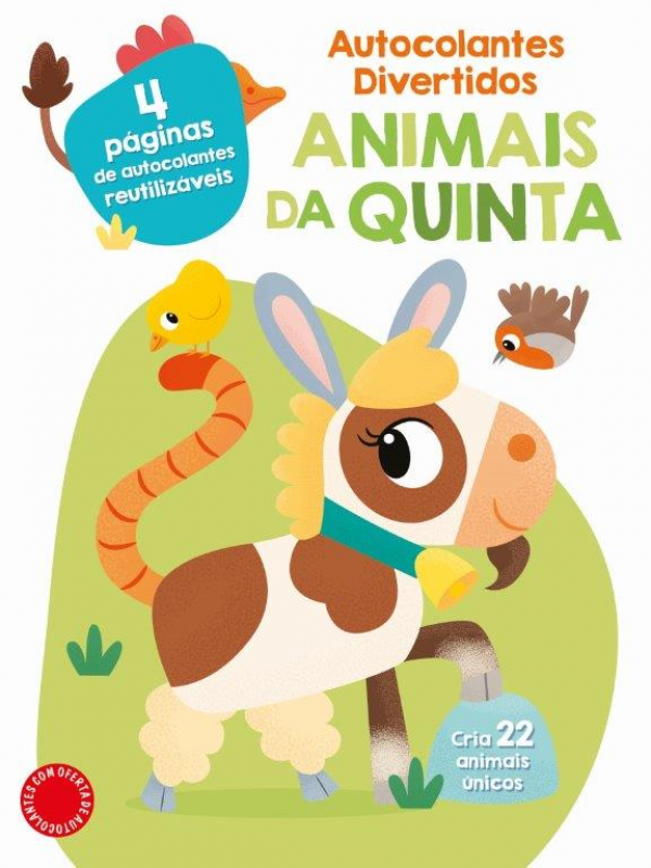 Animais da Quinta - Autocolantes Divertidos
