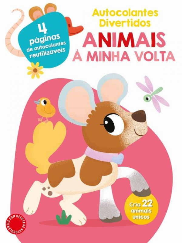 Animais à Minha Volta - Autocolantes Divertidos