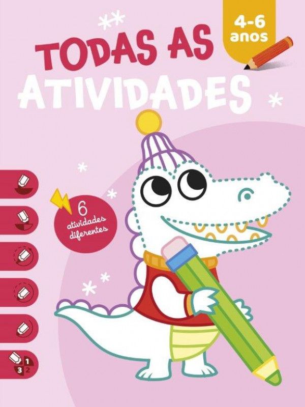 Todas as Atividades 4-6 Anos Rosa