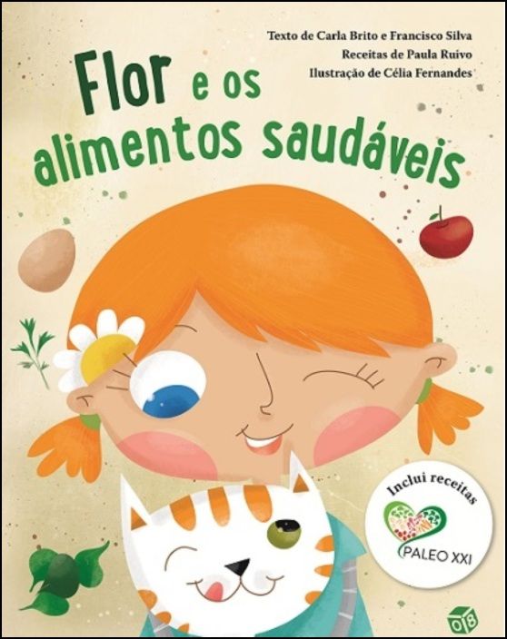 Flor e os Alimentos Saudáveis: Livro de Histórias 