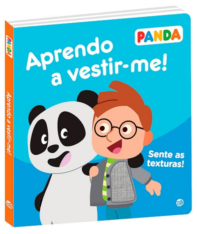 Panda - Aprendo a Vestir-me! Sente as texturas!