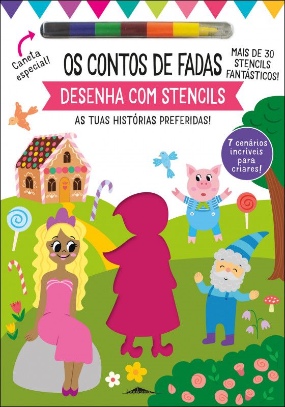 Os Contos de Fadas - Desenha com Stencils