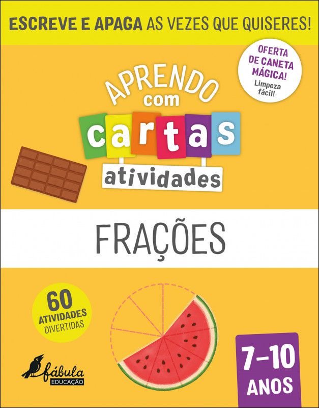 Aprendo com Cartas: Atividades - Frações 7-10 Anos