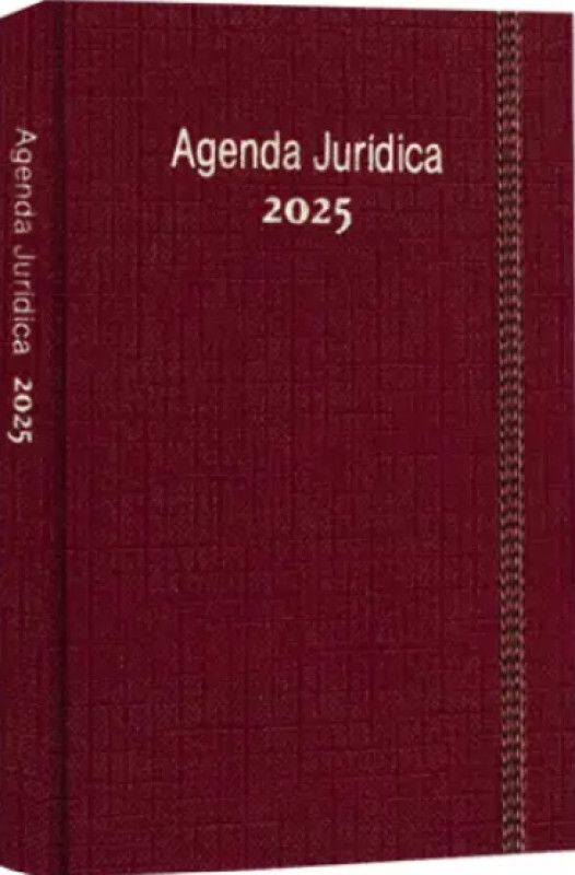 Agenda Jurídica 2025 - Bolso Bordeaux