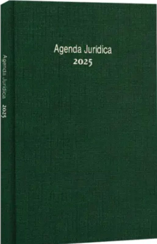 Agenda Jurídica 2025 - Tradicional Verde 