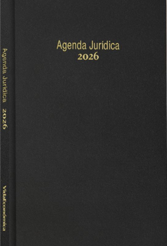Agenda Jurídica 2026 - Tradicional Preto