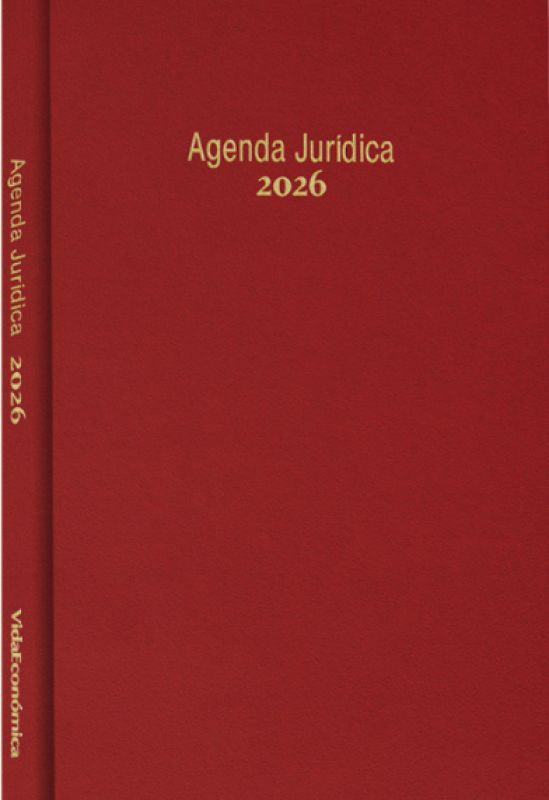 Agenda Jurídica 2026 - Tradicional Vermelho