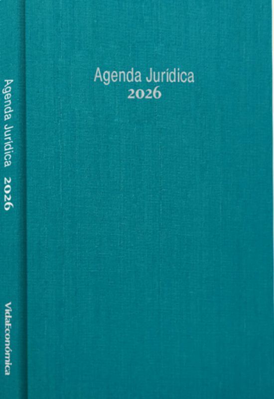 Agenda Jurídica 2026 - Tradicional Turquesa