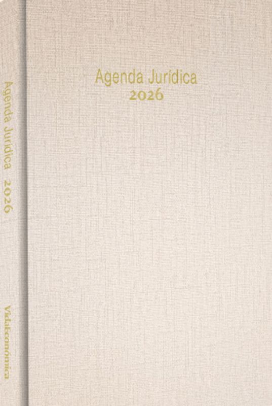 Agenda Jurídica 2026 - Tradicional Bege
