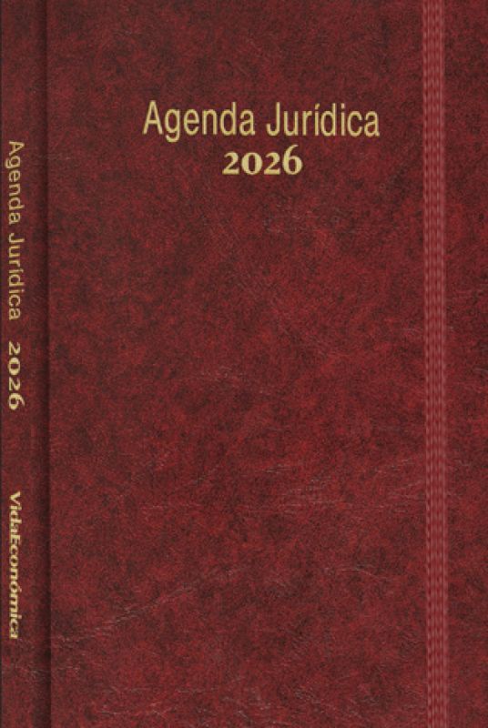 Agenda Jurídica 2026 - Bolso Bordeaux 
