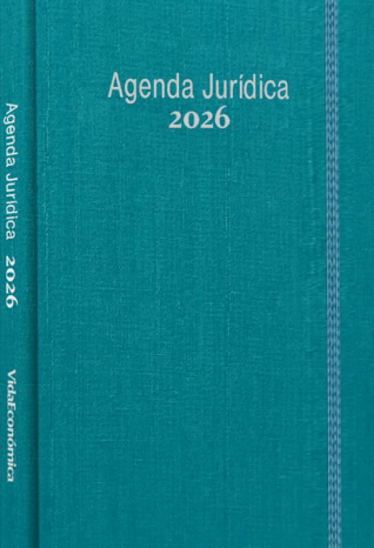 Agenda Jurídica 2026 - Bolso Turquesa