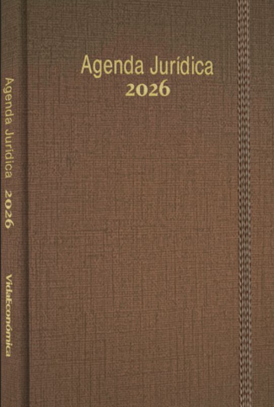 Agenda Jurídica 2026 - Bolso Castanho