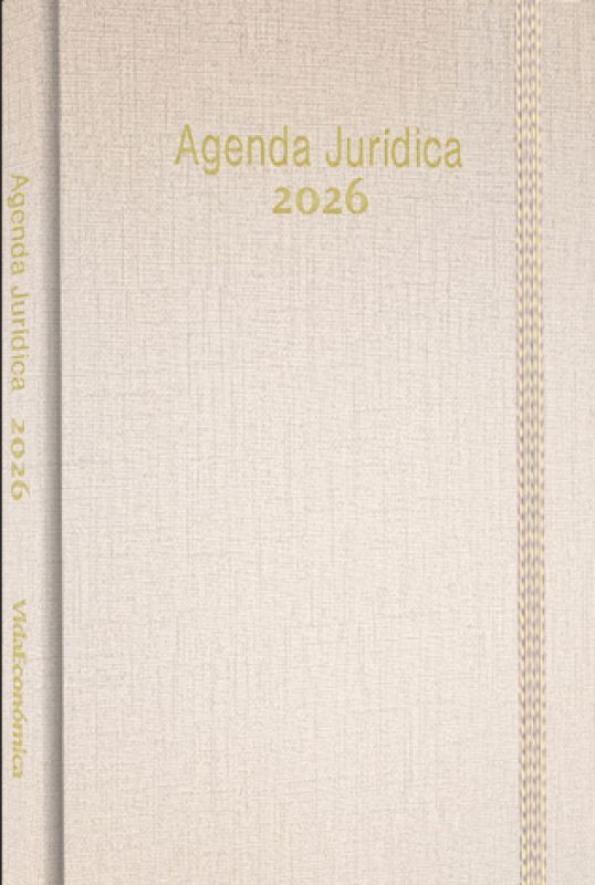 Agenda Jurídica 2026 - Bolso Bege