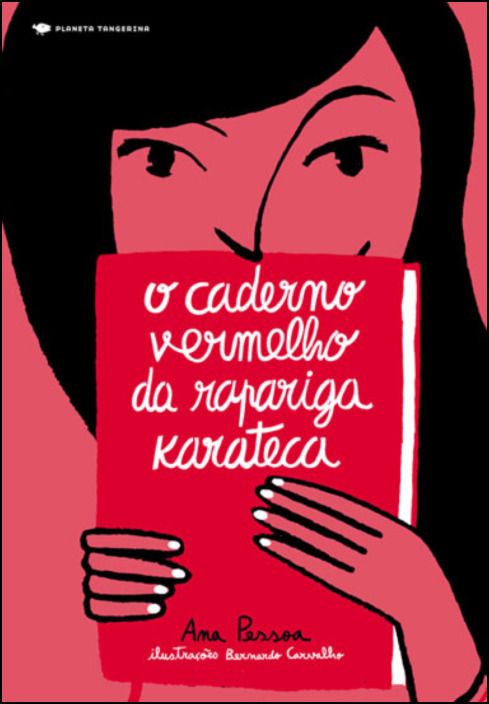 Caderno Vermelho Rapariga Kara