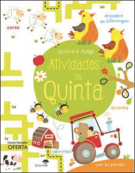 Escreve e Apaga - Atividades na Quinta