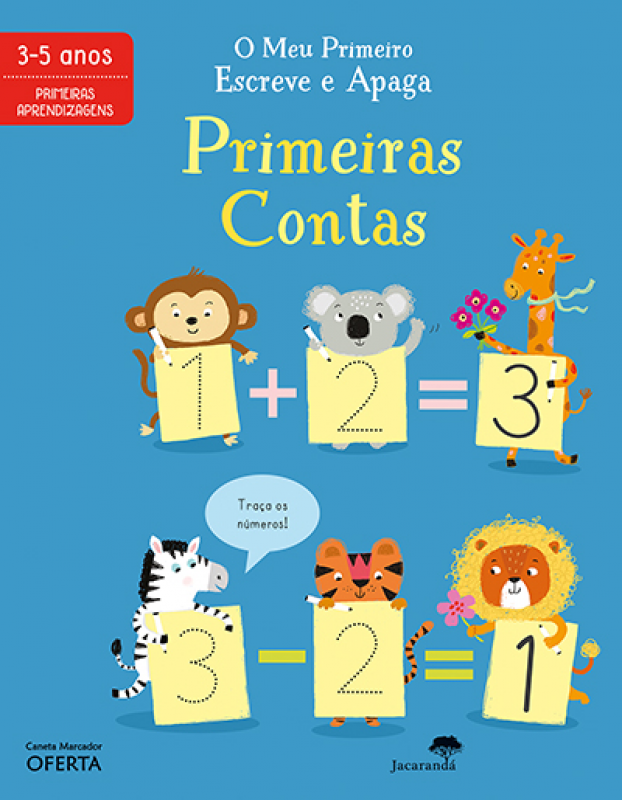 O Meu Primeiro Escreve e Apaga - Primeiras Contas