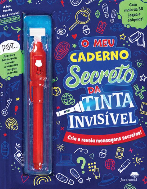 O meu Caderno Secreto da Tinta Invisível