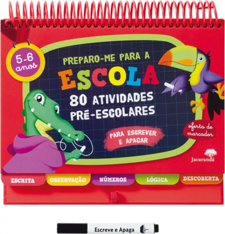 Preparo-me para a Escola - 80 Atividades Pré-Escolares - 5-6 Anos