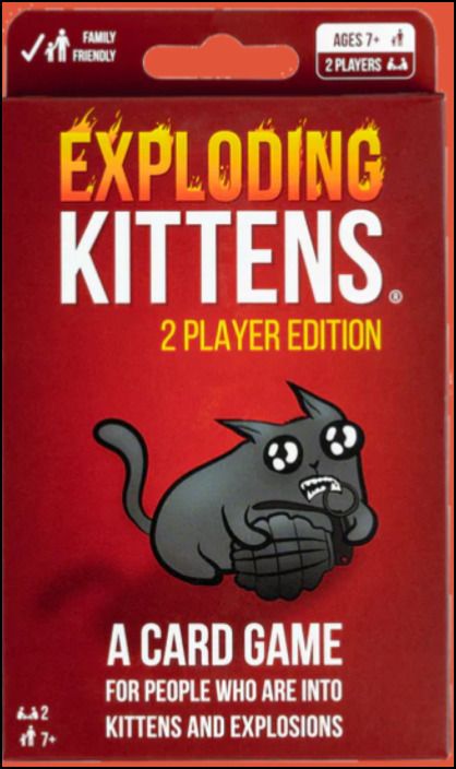 Exploding Kittens: 2 Player Edition