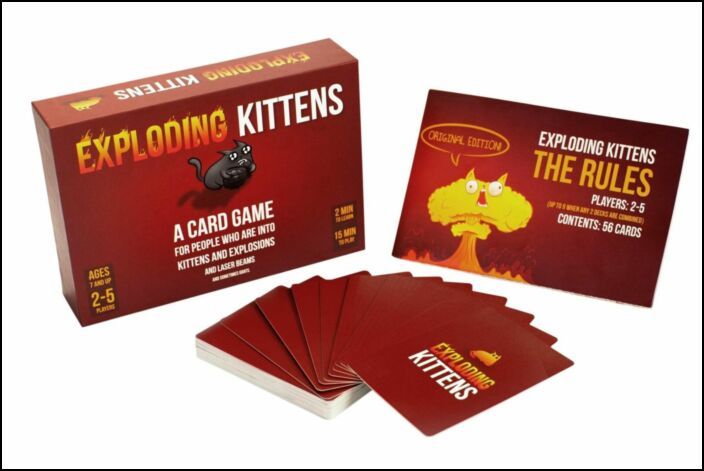 Exploding Kittens: Original Edition - Jogo de Tabuleiro