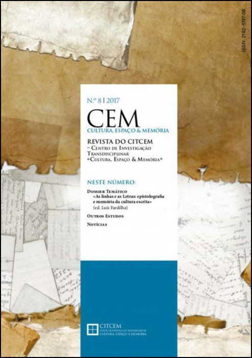 Revista CEM - Cultura, Espaço & Memória, n.º 8 (2017)