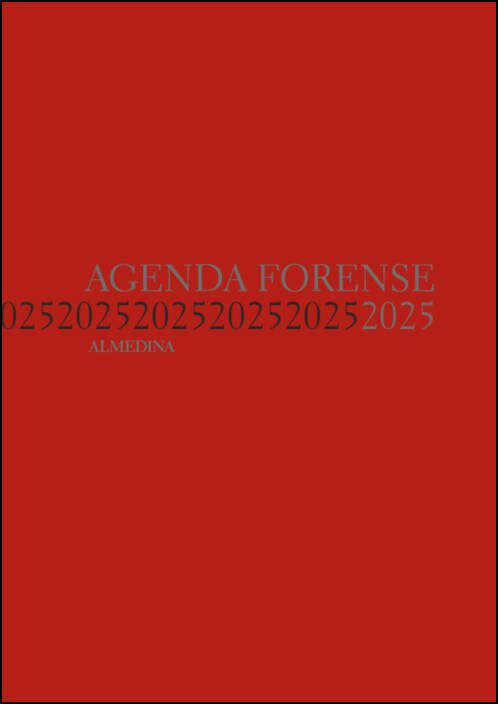 Agenda Forense 2025 - Bolso (Vermelho)