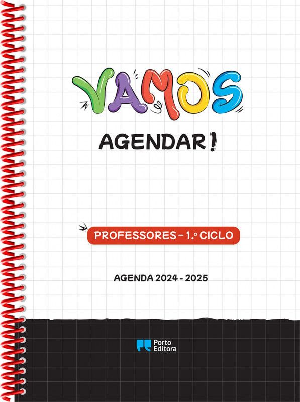 Vamos Agendar! - Agenda do Professor 1.º ciclo - 2024/2025
