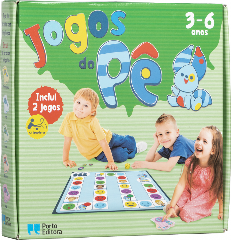Jogos do Pê - Educação Pré-escolar - 3-6 anos - Caixa de jogos