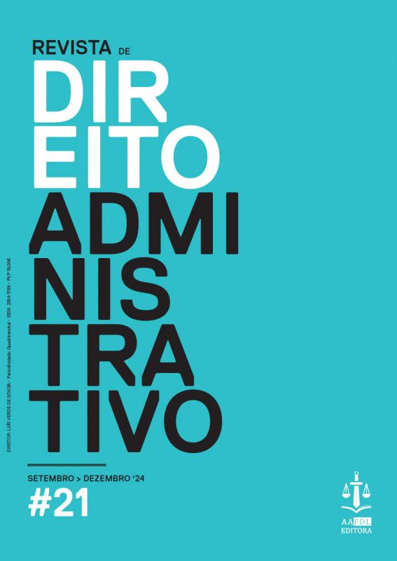 Revista de Direito Administrativo - Nº21 - Setembro - Dezembro 24