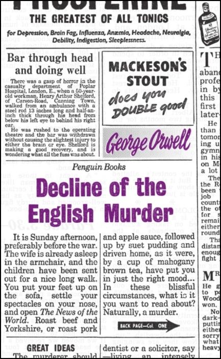 Decline of the English Murder