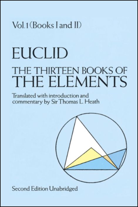 Vol 1 (Books I and II) The Thirteen Books of The Elements