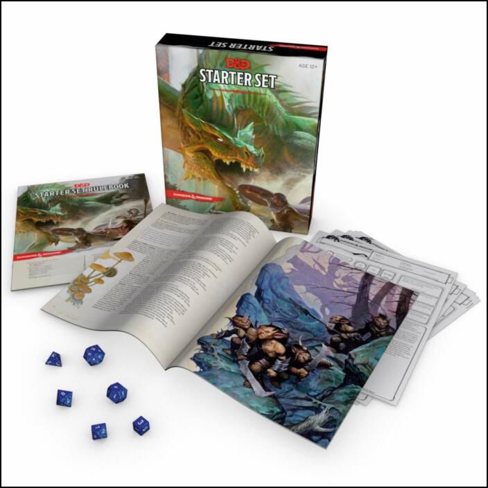 D&D Fantasy Roleplaying Game Starter Set - Jogo de Tabuleiro